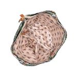 Bolsa Sacola + Necessaire Tecido Impermeável Alça de Ombro Fechamento Zíper Cor Multi Flores Floral