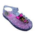 Sandalia Infantil Cor Rosa LOL
