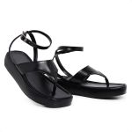 Papete Sandália Flatform Preto