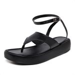 Papete Sandália Flatform Preto