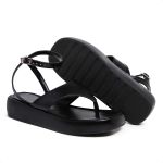 Papete Sandália Flatform Preto