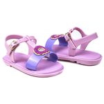 Sandalia Infantil Linha Conforto Papete Donuts Cor Rosa
