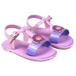 Sandalia Infantil Linha Conforto Papete Donuts Cor Rosa