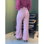 CALÇA ALINE PANTALONA BARRA ROSA BEBE