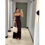 VESTIDO LONGO TALIA MARROM