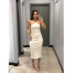 VESTIDO MELISSA OFF WHITE