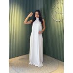 VESTIDO LONGO LENITA BRANCO