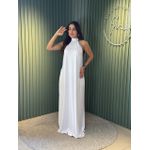 VESTIDO LONGO LENITA BRANCO