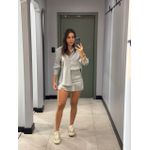 CONJUNTO IARA SHORT CINZA