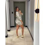 CONJUNTO IARA SHORT CINZA