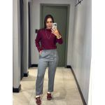 BLUSA ELIANA TRICOT MARSALA