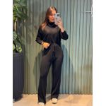 CONJUNTO MANUELA TRICOT PRETO