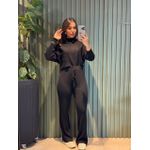 CONJUNTO MANUELA TRICOT PRETO