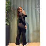 CONJUNTO MANUELA TRICOT PRETO