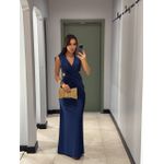 VESTIDO JASMINE AZUL MARINHO