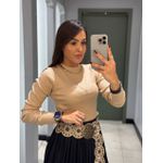 BLUSA ANTONELA BEGE