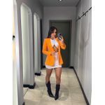 BLAZER FRAN LARANJA