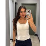 BLUSA SABRINA RENDA OFF WHITE