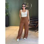 CALÇA PANTALONA LUARA TERRA COTA