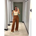 CALÇA PANTALONA LUARA TERRA COTA