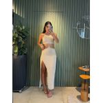 VESTIDO NORA NUDE