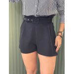 SHORT LONDRES ALFAIATARIA PRETO
