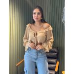 CALÇA CARGO SAMANTA JEANS