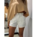 SHORT JEANS GABI OFF WHITE