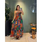 VESTIDO LONGO TALIA PRETO EST BORBOLETA
