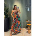 VESTIDO LONGO TALIA PRETO EST BORBOLETA