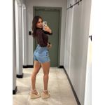 SHORT JEANS STRASS JEANS