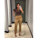 BABY LOOK POLO ANA MARROM