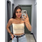 TOP FAIXA BRUNA AREIA