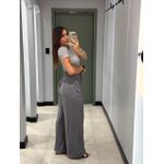 BABY LOOK LIA CINZA