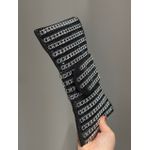 CLUTCH LAÇO PEDRARIA PRETO