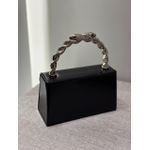 CLUTCH ALÇA SERPENTE PRETO