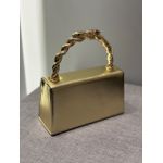 CLUTCH ALÇA SERPENTE DOURADO