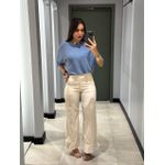 BLUSA HELENA MANGUINHAS AZUL