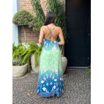 VESTIDO VANESSA BICOLOR AZUL