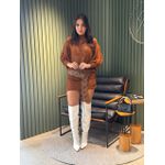 VESTIDO LUANA TELA CARAMELO