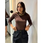 BLUSA ANTONELA MARROM