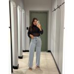 BLUSA TULE GOLA FLAME PRETO