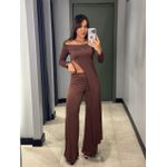 CONJUNTO LAILA MARROM