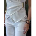 CONJUNTO CECILIA ALFAIATARIA OFF WHITE