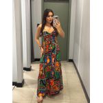 VESTIDO LONGO TALIA PRETO EST BORBOLETA