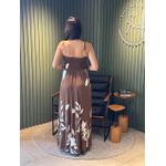 VESTIDO BETHANIA MARROM