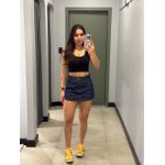 SHORT SAIA DENIM JEANS ESCURO