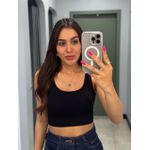 CROPPED EVA PRETO