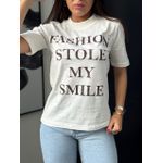 T-SHIRT FASHION STOLE OFF WHITE