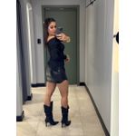 BLUSA ISIS ASSIMETRICA PRETO